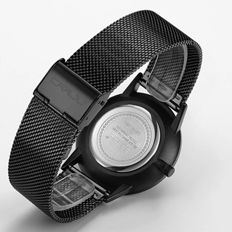 

Fashion Mens Watches Top Brand Luxury Big Dial Men's Watch Men Mesh Stainless Steel Sport Watch Clock Relogio Masculino