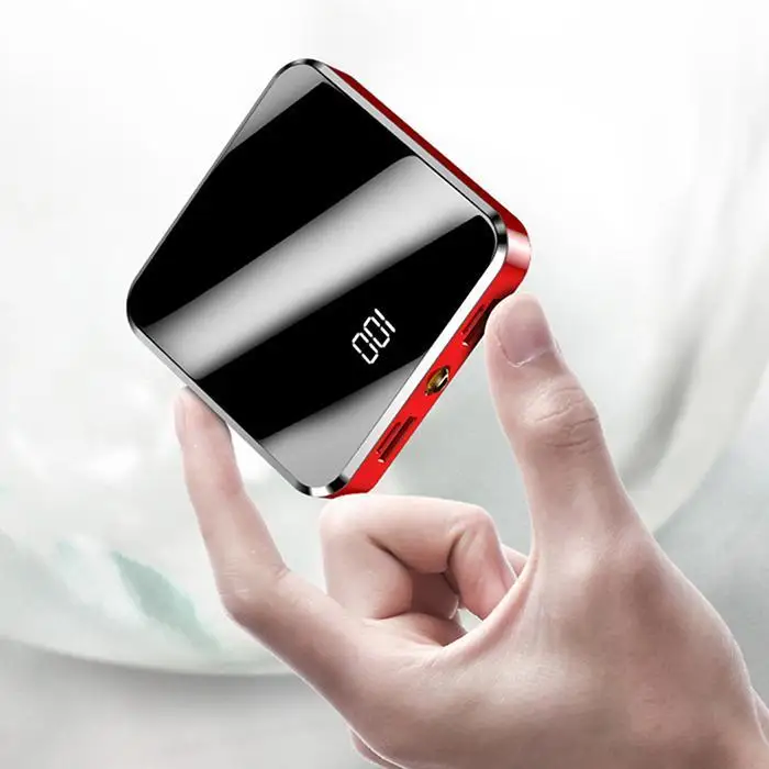 Super mi ni power Bank 20000 мАч портативное зарядное устройство светодиодный фонарь на батарейках type-C power bank Poverbank для iPhone Xiaomi mi samsung S9 S10