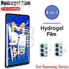 Мягкие Защитные пленки для Samsung Galaxy M32 5G S20 Ultra Plus 5G Гидрогелевая пленка M52 M42 5G M22 M21 F22 F12 стекло для объектива камеры
