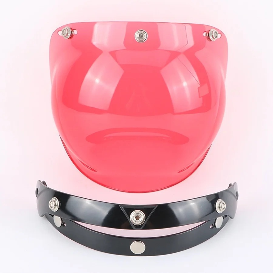 Free shipping 1pcs 3 Snap AntiFog Moto Bubble Shield Single Lens Mirror Flip Up Adapter Open Face Motorcycle Helmet | Автомобили и
