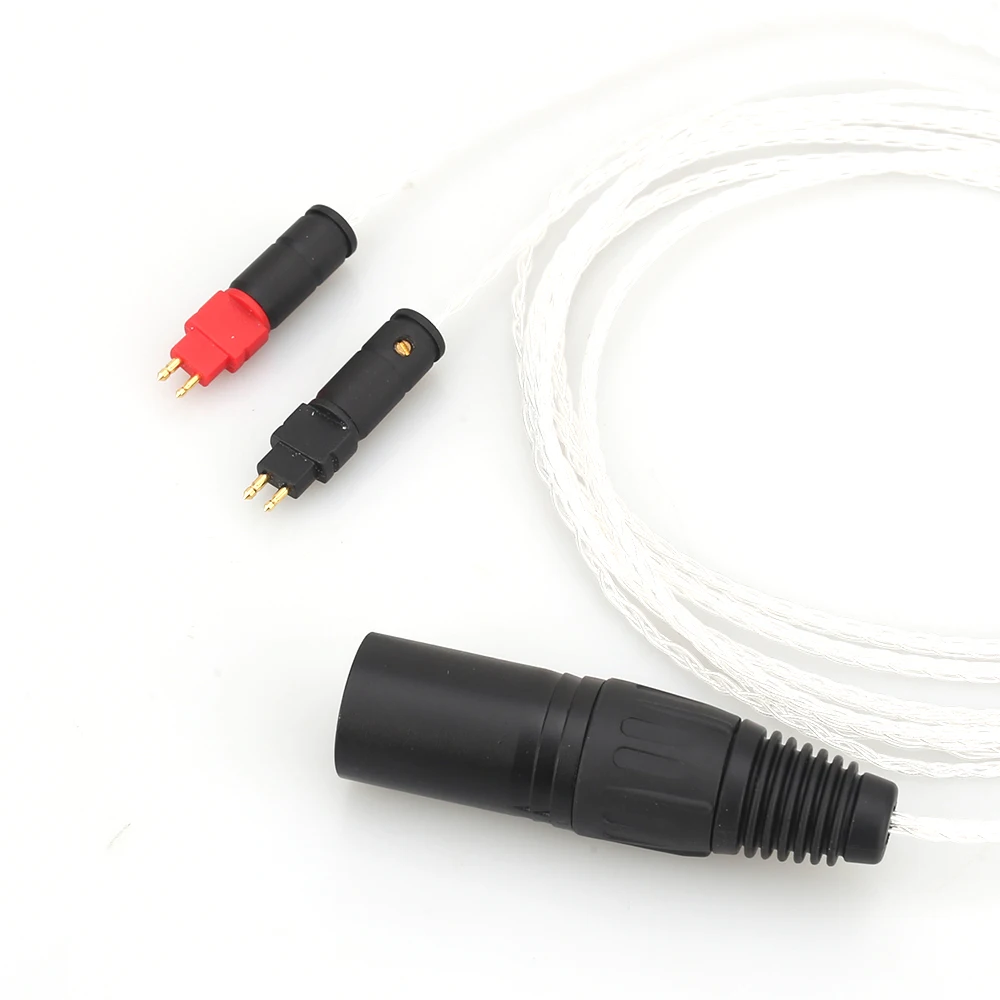 8-ядерный обновленный кабель для наушников OCC с серебряным покрытием