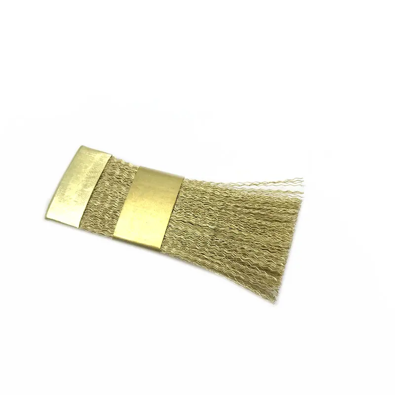 10 шт. стоматологические/маникюрные сверла чистящая щетка золотого цвета