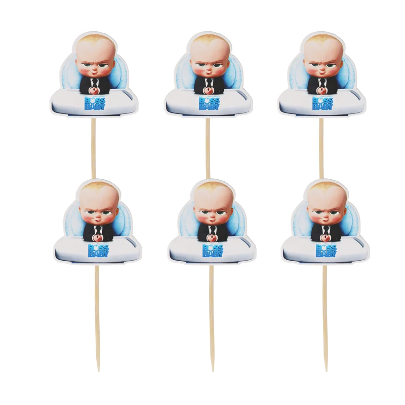 Boss baby Theme Born Leader одноразовая посуда день рождения детский душ стакан тарелка