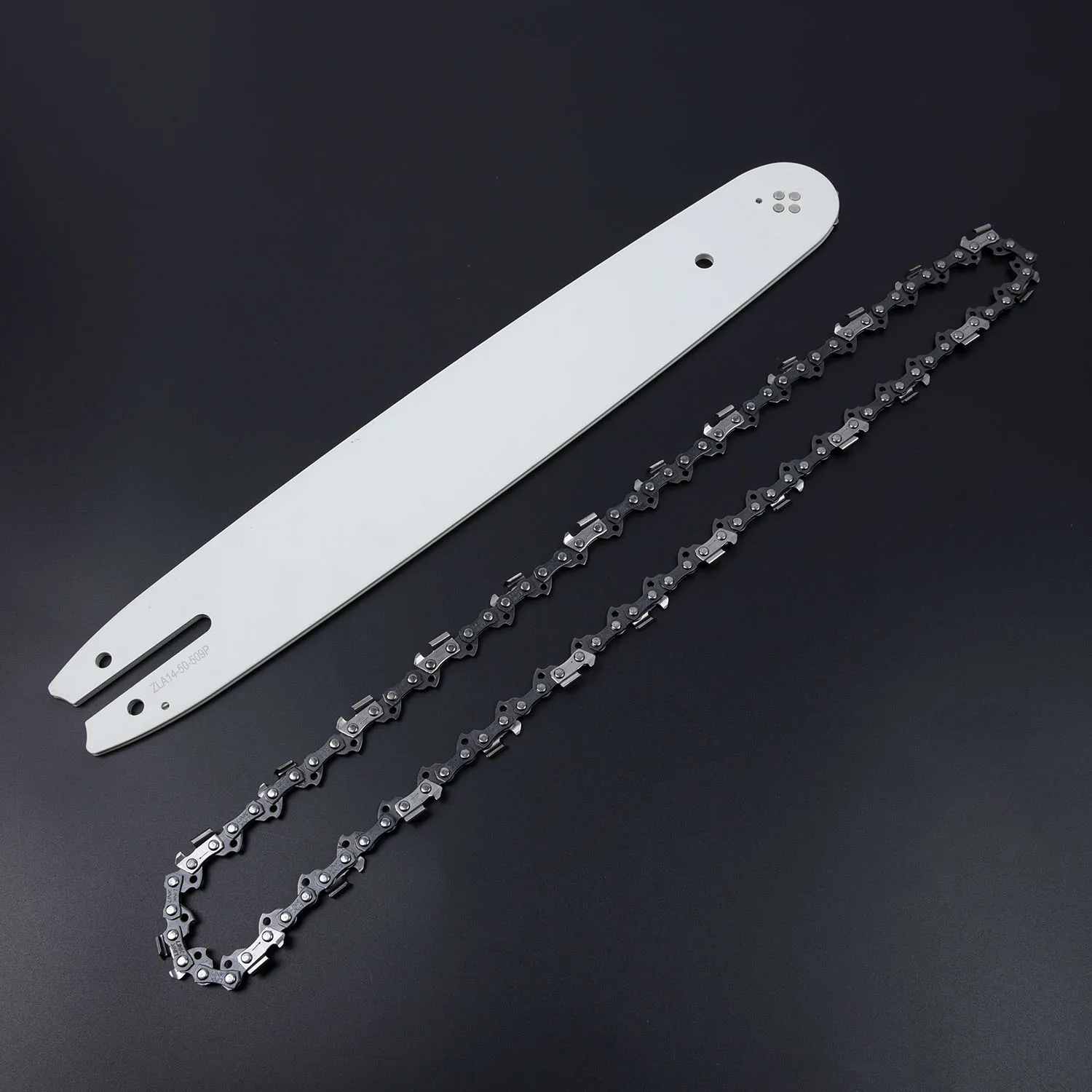 

Manganese Steel Guide Bar + 3/8 LP 50DL Saw Chain For Stihl MS170 MS180 MS250