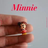 disney 24piece 1 5cm classical minnie mouse figure toys cute mickey mouse microlandschaft figures