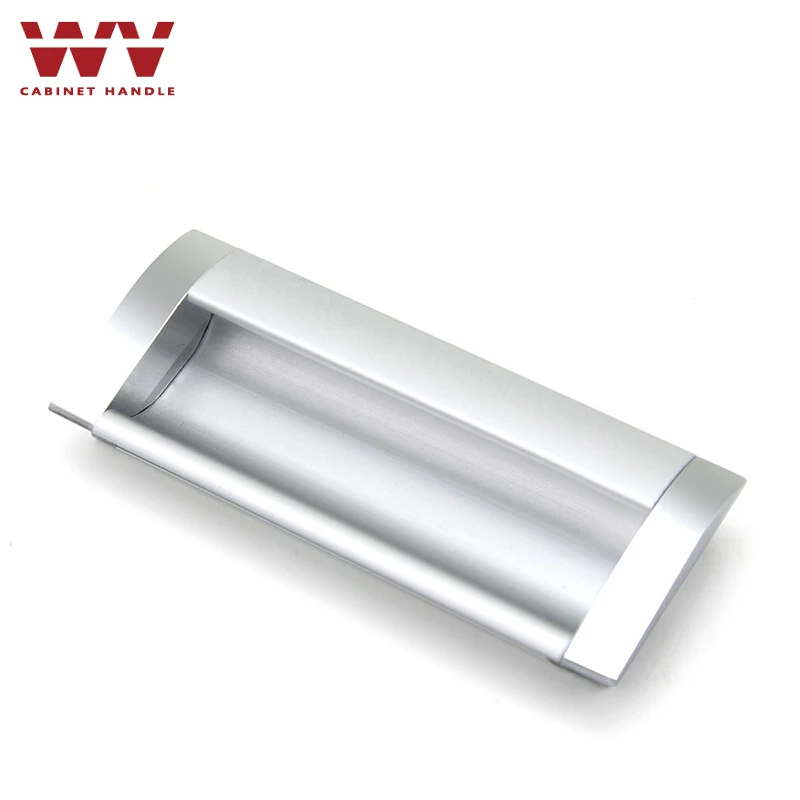 WV темная ручка из алюминиевого сплава скользящая невидимая Пряжка скользящие