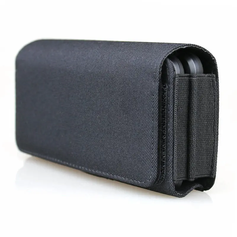 

Nylon Dual Phone Holster Pouch Case fit 2 Cell Phones for iPhone 11/12 Pro Max Samsung Note 20 Note10+ Galaxy S20+ S20 Fe A71/51