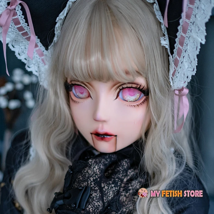 (S01) HIDOLLS качество ручной работы для женщин и девушек половинки головы Косплэй