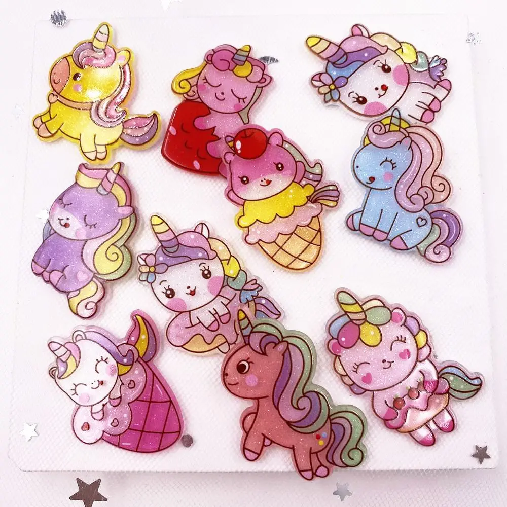 

Миниатюрные фигурки единороги пластик Diy Super Paradise 10 шт