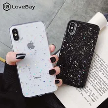Lovebay блестящий чехол для телефона iPhone 11 Pro 7 8 6 6s Plus X XS XR XS Max Bling Moon Stars Sequins мягкий прозрачный силиконовый чехол из ТПУ Lovebay блестящий чехол для телефона iPhone 11 Pro 7 8 6 6s Plus X XS XR XS Max Bling Moon Stars Sequins мягкий прозрачный силиконовый чехол из ТПУ