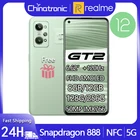 Новинка, смартфон realme GT2 GT 2, Android 12, Восьмиядерный процессор Snapdragon 888, экран 6,62 дюйма FHD + AMOLED, 120 Гц, 5000 мАч, 50 МП, IMX766, NFC, OTA, 65 Вт