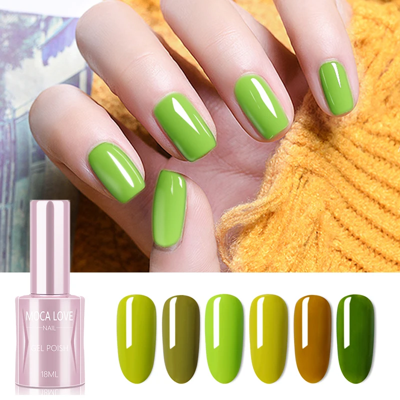 Гель-лак MOCALOVE 18 мл УФ Гибридный гвоздь искусство маникюра наращивание ногтей