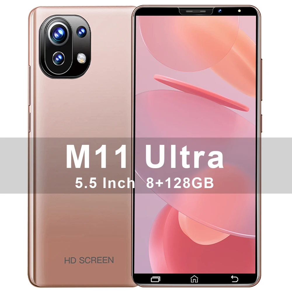 

Xiaom11 Global Ultra 8 + 128gb 5.5 Polegada 16 + 32mp 4800mah Impressão Digital Face Id Smartphones 4g Lte 5g 2320*1280 Celular