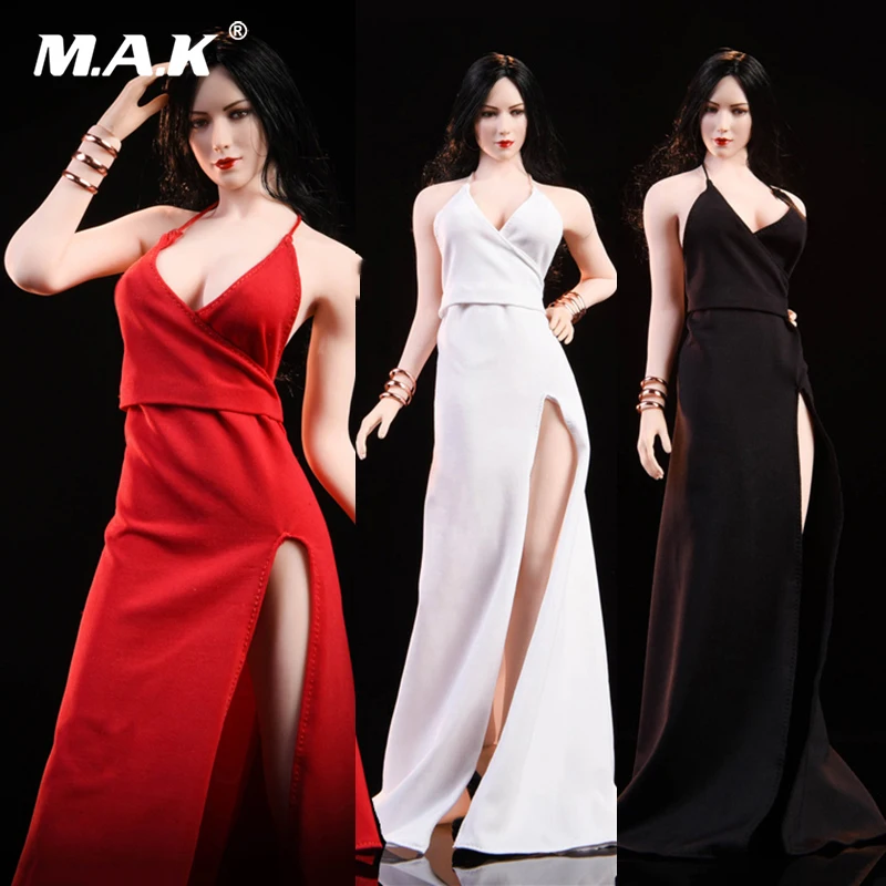 Игрушки C1901 масштаб 1/6 Ada Wong набор платьев модель платья вечернее платье с красной