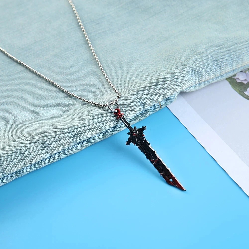 Ожерелье Genshin с имитацией ударного оружия чокер из волчьего камня ожерелья