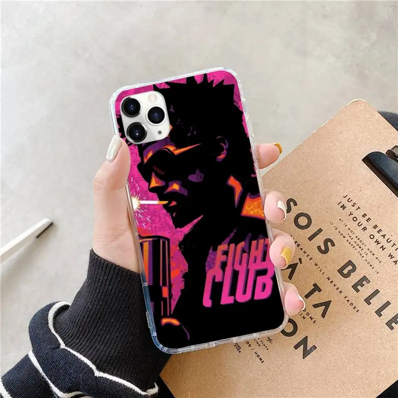 

Fight Club 1999 Phone Case for iPhone 11 12 mini pro XS MAX 8 7 6 6S Plus X 5S SE 2020 XR