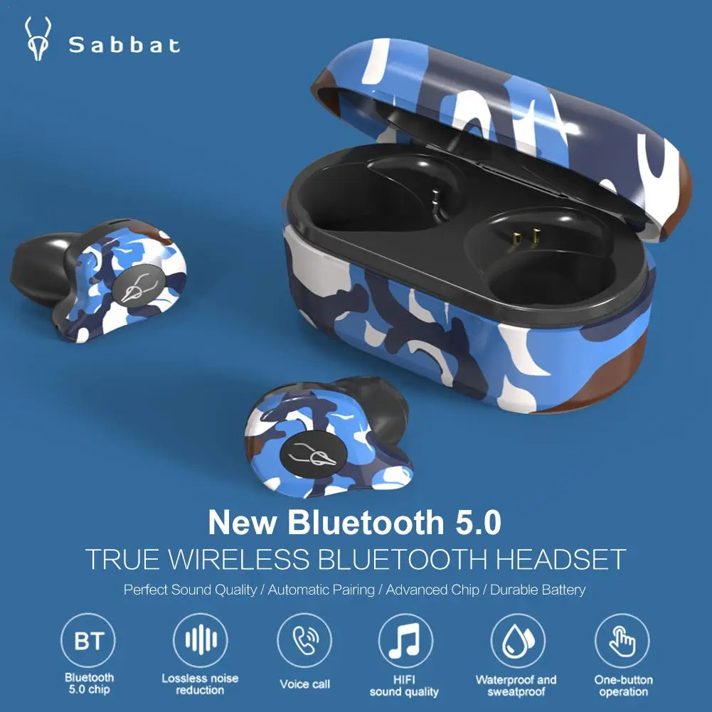 Для Sabbat X12 Ultra 5 0 Bluetooth беспроводная гарнитура наушники Беспроводная зарядка