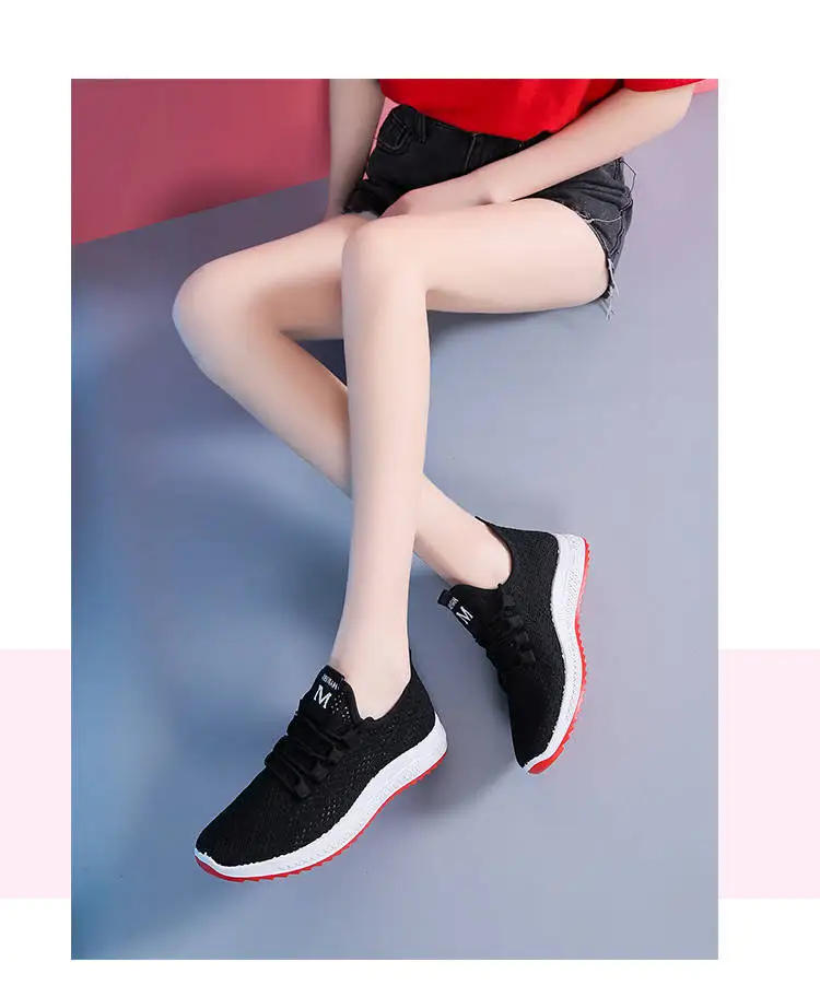 Tenis feminino/Женская теннисная обувь г. Дешевые всесезонные женские туфли ультралегкие Кроссовки Женская Уличная обувь для фитнеса