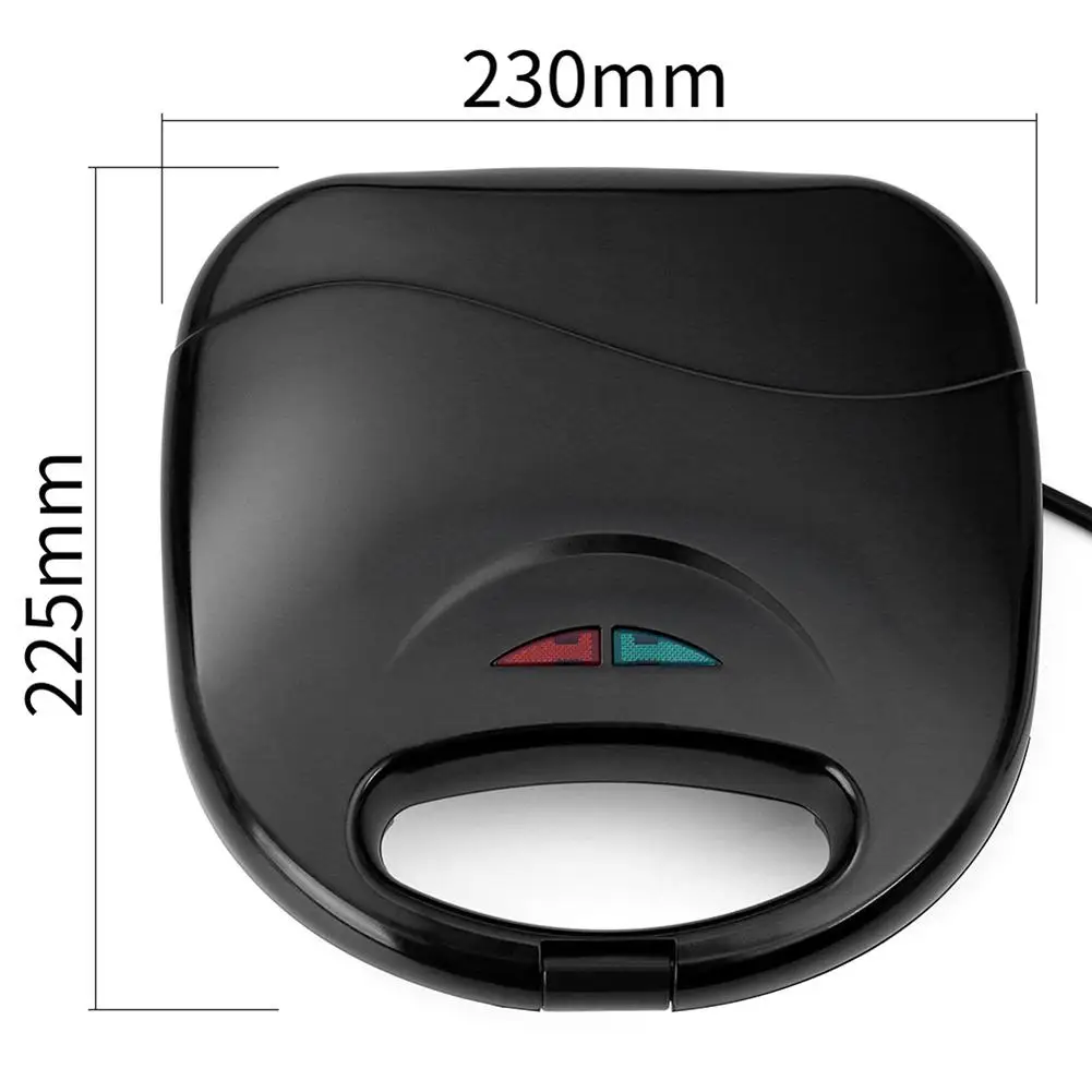 

220V Electric Mini Sandwich Maker Grill Panini Non-Stick Pan Waffle Toaster Cake Breakfast Machine Barbecue Steak Frying Oven EU