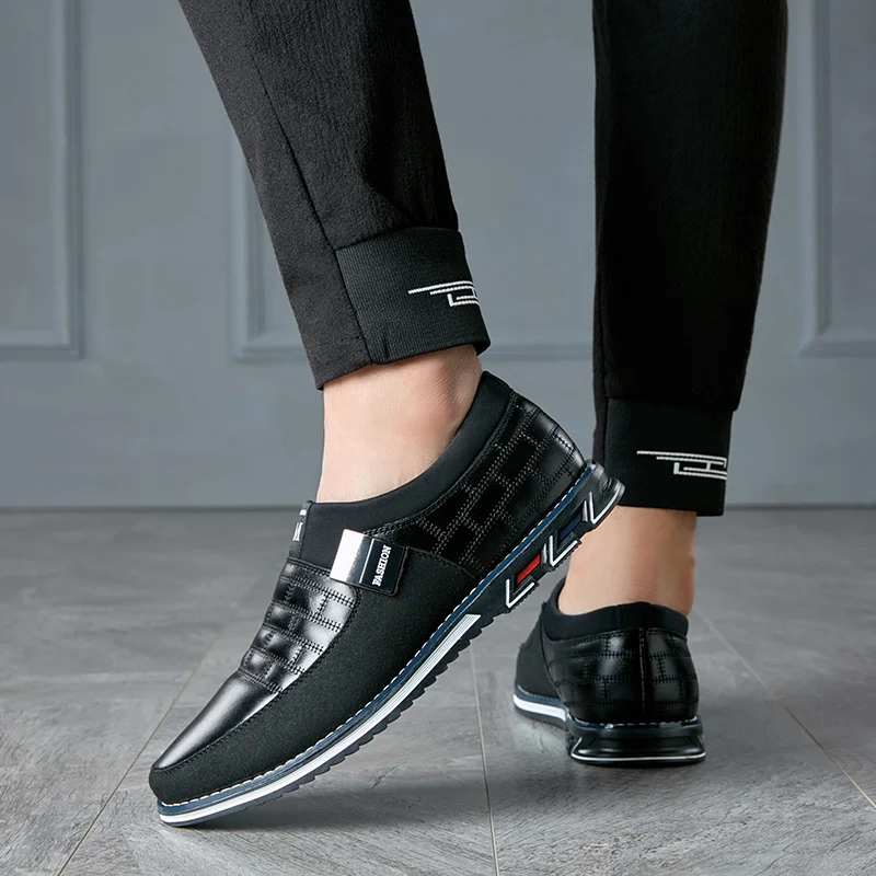 Новая модная мужская официальная обувь в старом стиле Мужские модельные