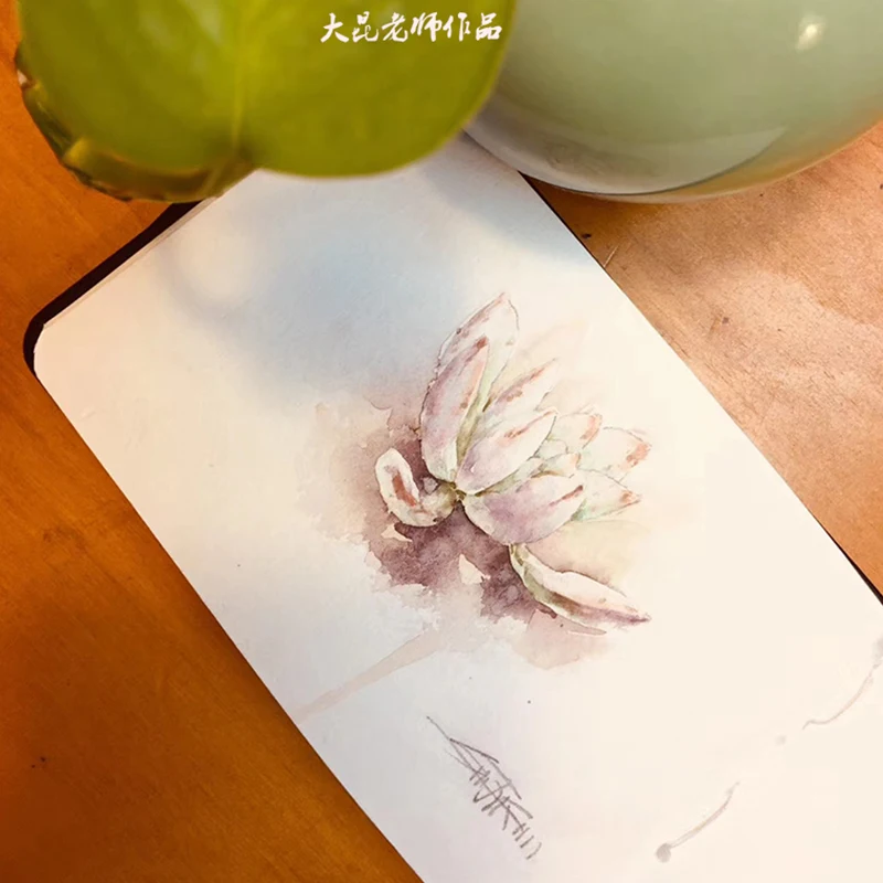 Альбом для путешествий акварель из хлопчатобумажной целлюлозы 300 г 24 дюйма |