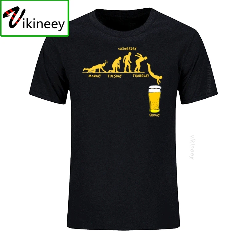 Футболка мужская с принтом пива Week Craft хлопковая тенниска коротким рукавом