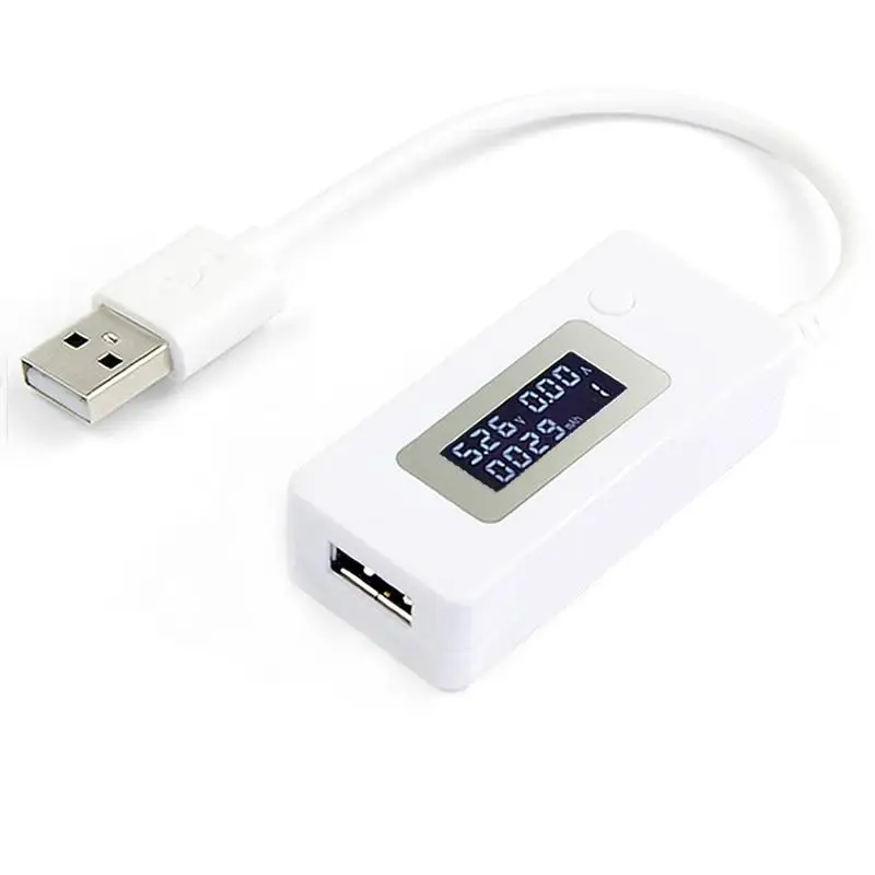 Тестер емкости аккумулятора Micro USB с ЖК-дисплеем измеритель напряжения и тока