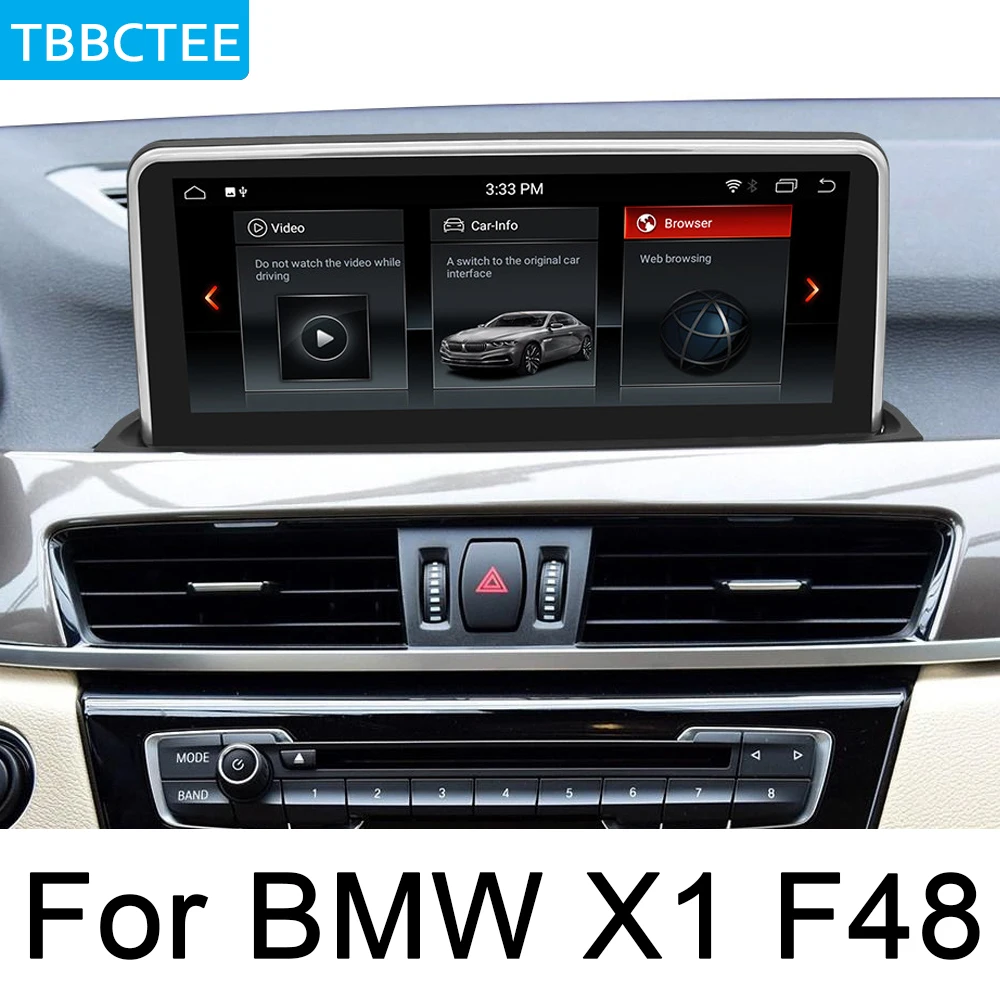 Автомобильная система Android HD 1080P IPS LCD для BMW X1 F48 2016 2017 NBT экран автомагнитола GPS
