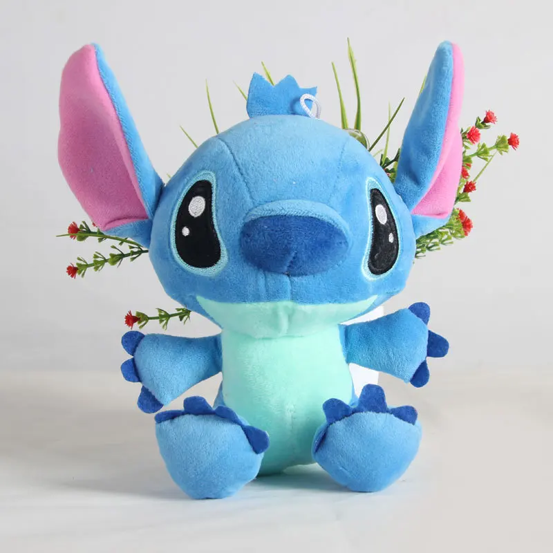 Kawaii Ститч плюшевые игрушки куклы аниме Лило и Стич 20 см/24 см Стич плюшевые игрушки для детей подарок на день рождения