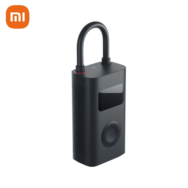 Портативный воздушный насос Xiaomi Mi электрический с цифровым компрессором датчик