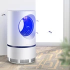 Электрическая ловушка для насекомых, USB-ловушка для комаров, СВЕТОДИОДНЫЙ УФ лампа для уничтожения насекомых