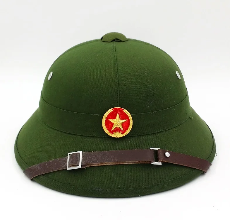Вьетнамская Военная армейская шапка NVA VIETCONG VC PITH для шлема зеленого цвета |