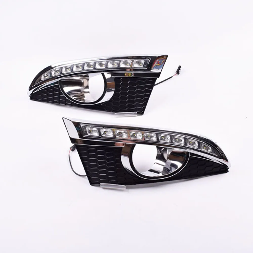 ECAHAYAKU DRL для CHEVROLET CAPTIVA 2011 - 2016 сигнал поворота реле автомобиля 12V светодиодный