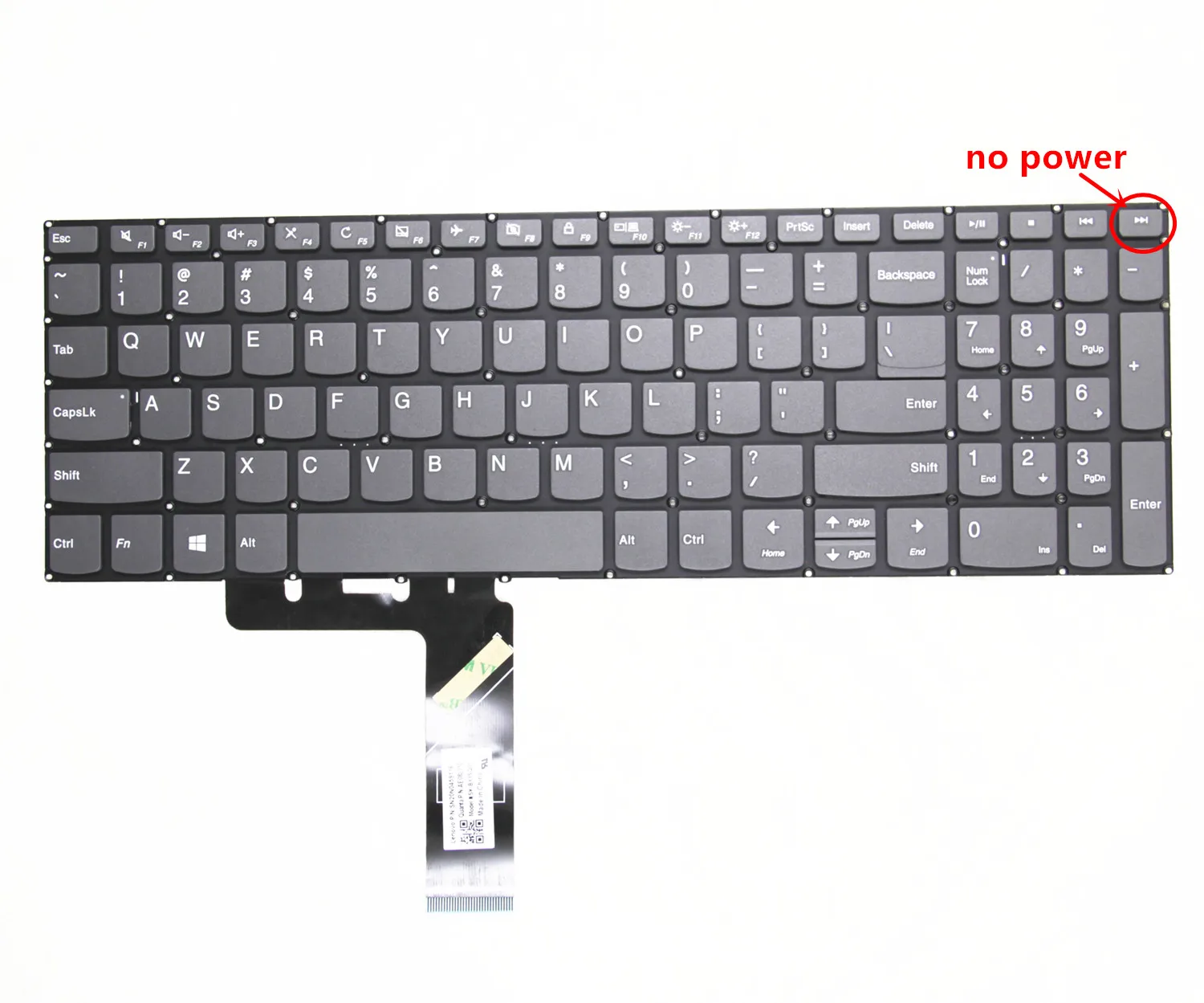 New US Keyboard For Lenovo ideapad 320-15 520-15 330c-15 V15-IWL S145-15 7000-15 330-15 330-17 V330-15 330S-15IKB Laptop English |