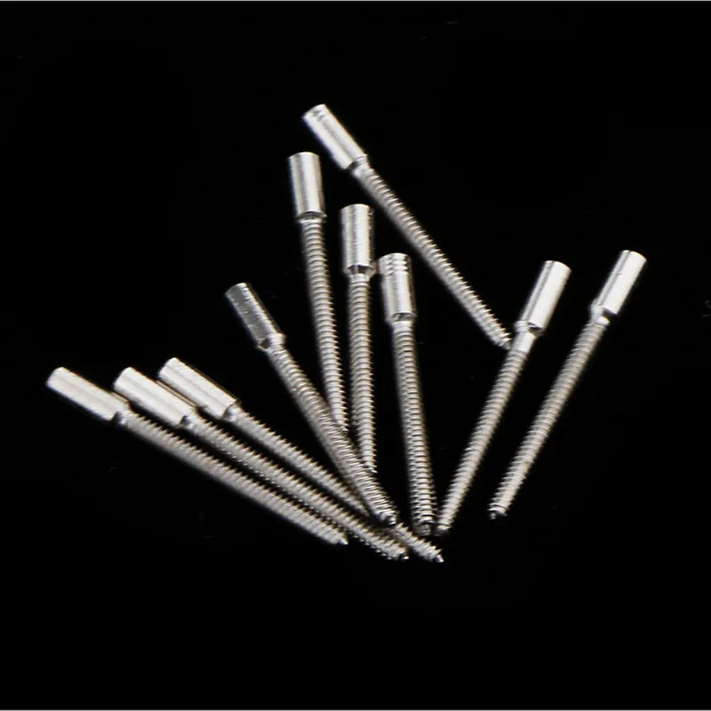 Wholesale 1000PCS/Lot Watch Repair Tools & Kits Watch Crown Extension Rod Watch Pin Spring Bar 0.9mm 0.7mm Diameter 11.5mm