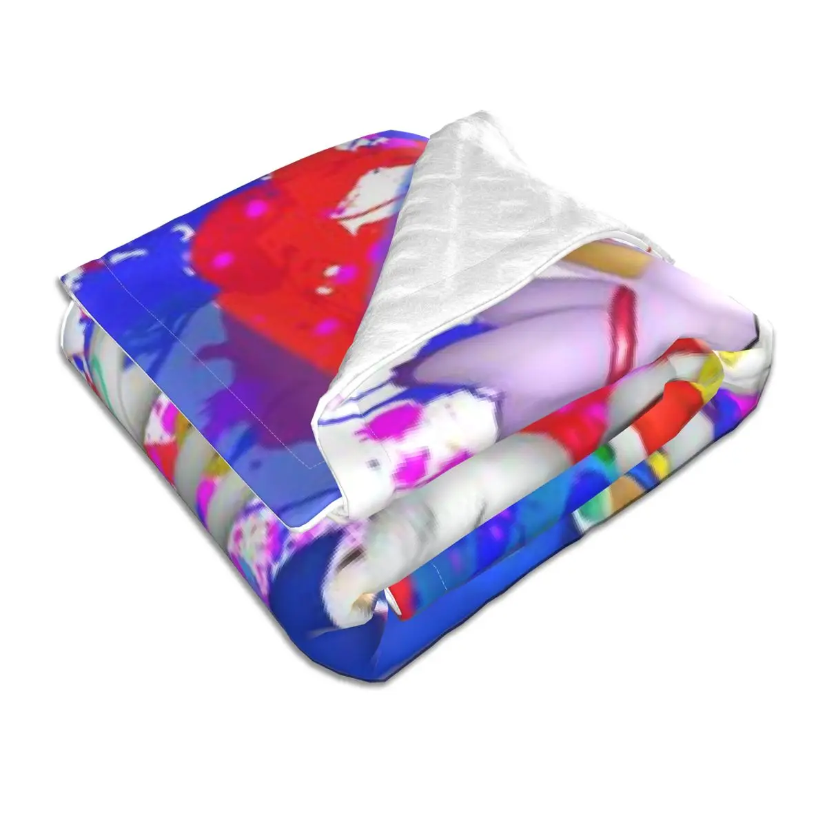 Оригинальное звуковое мягкое плюшевое одеяло 3D Полноразмерное переносное с