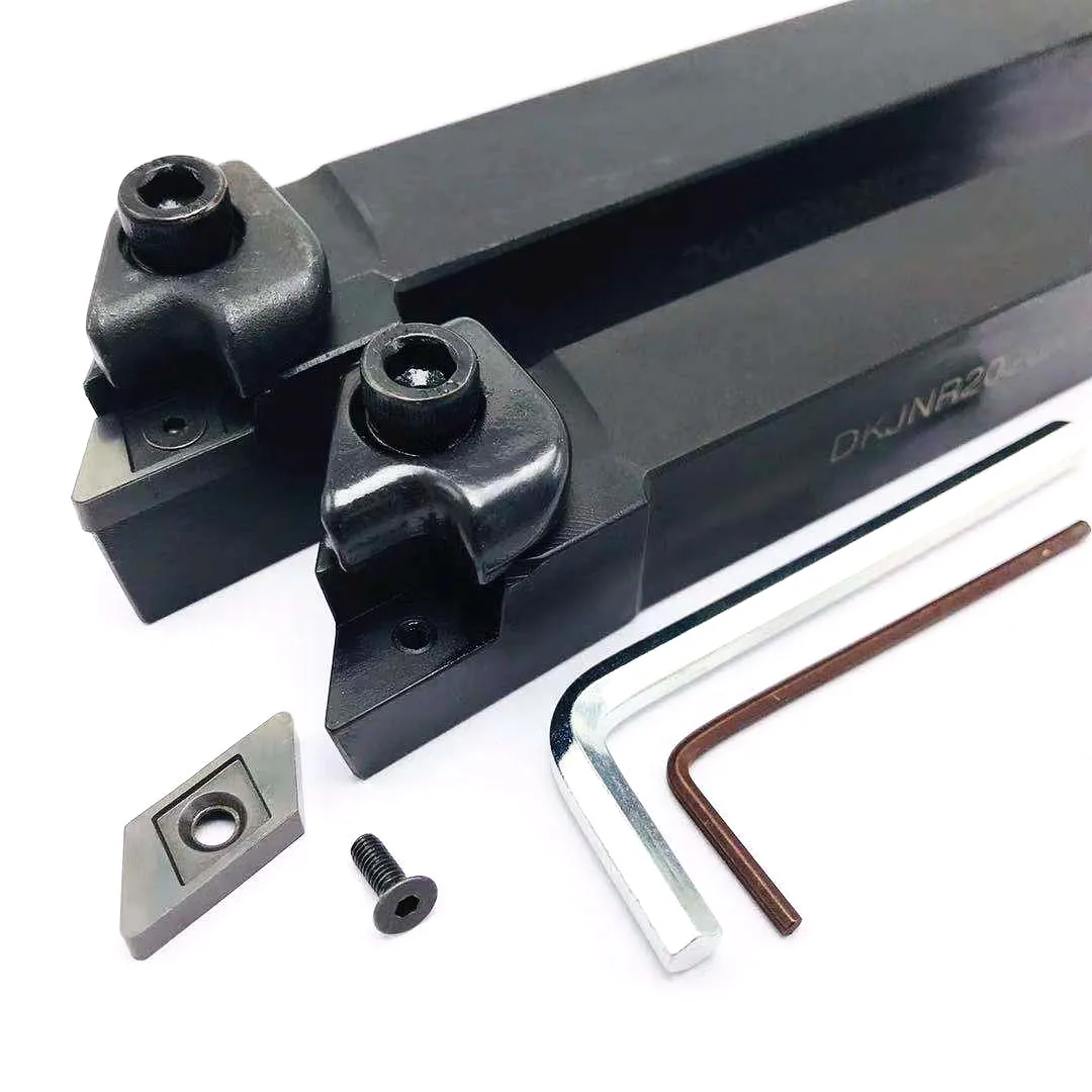 

Держатель инструмента токарного станка DKJNR DKJNR2020K16 DKJNR2525M16, поворотный инструмент на 93 градуса, внешний держатель инструмента для использования с лезвием KNUX 160405R