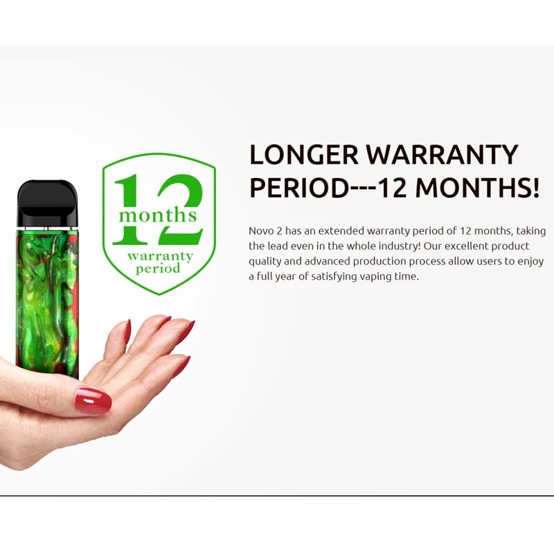 Новейший вейп комплект электронной сигареты SMOK novo 2 kit 2ml pod 800mAh батарейный