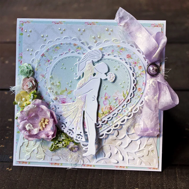 Металлический Трафаретный вырубной штамп платье компаньон Одежда Игрушка