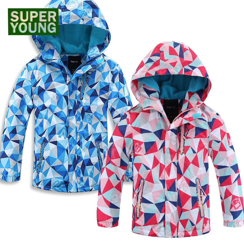 Детям для фитнеса треккинга софтшелл уличная спортивная одежда дети флис