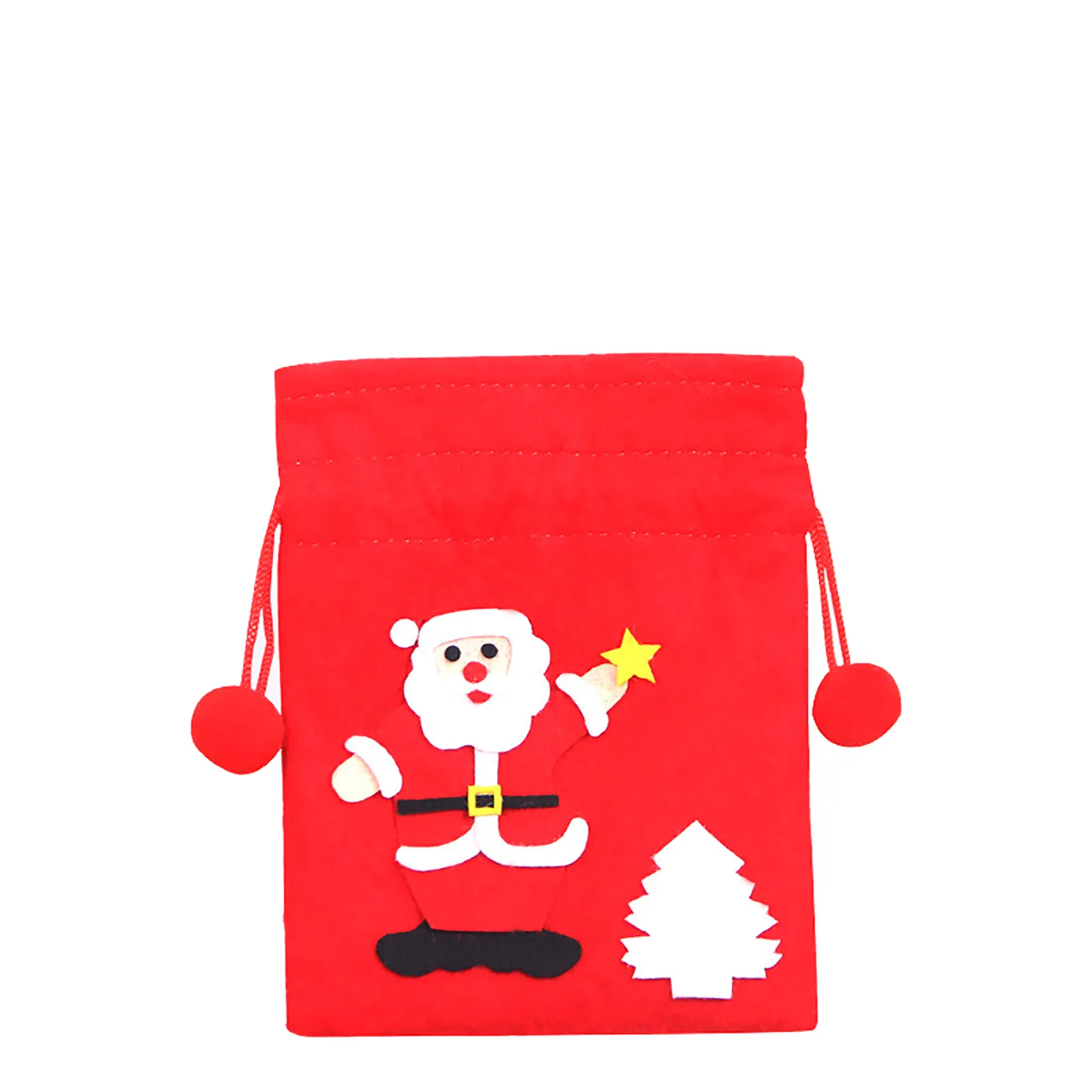 Рождественские подарки для дома мешок хранения с Санта-Клаусом снеговиком
