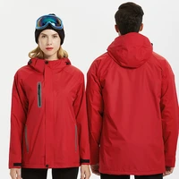 windproof waterproof wearable breathable mens and womens jacket outdoor travel polar fleece windbreaker red black blue hoodie