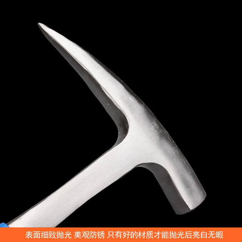 Инструмент стальной закалки геологический молоток разведка mudwork куриный рот