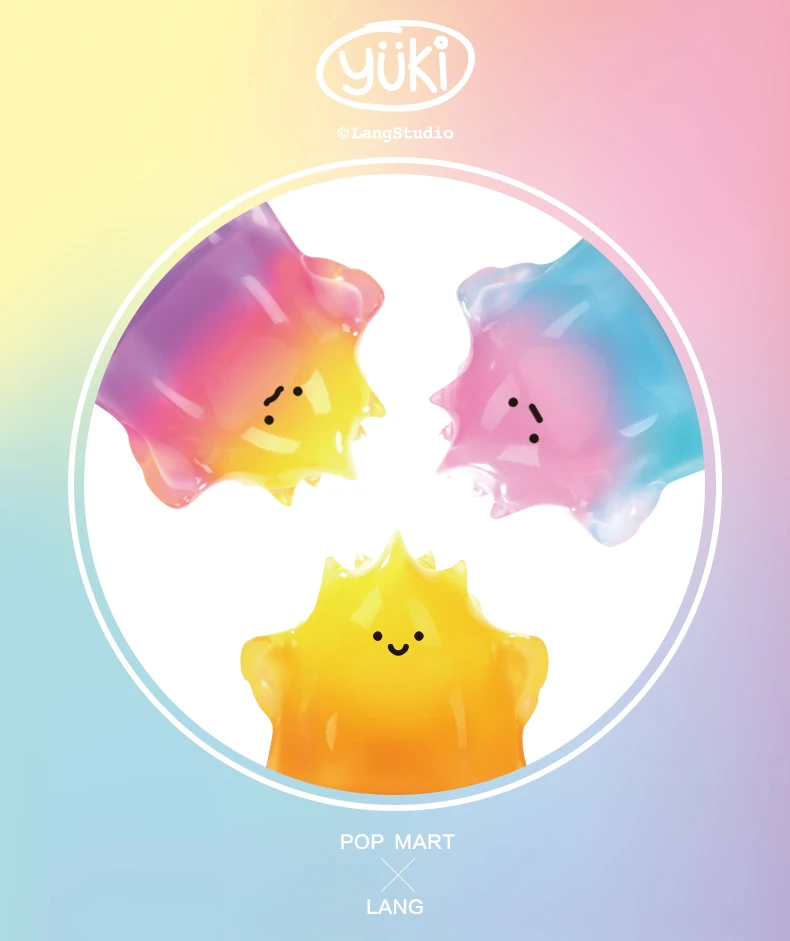 POP MART YUKI Inner Brilliance серия глухая коробка Кукла бинарная фигурка подарок на день рождения детская игрушка