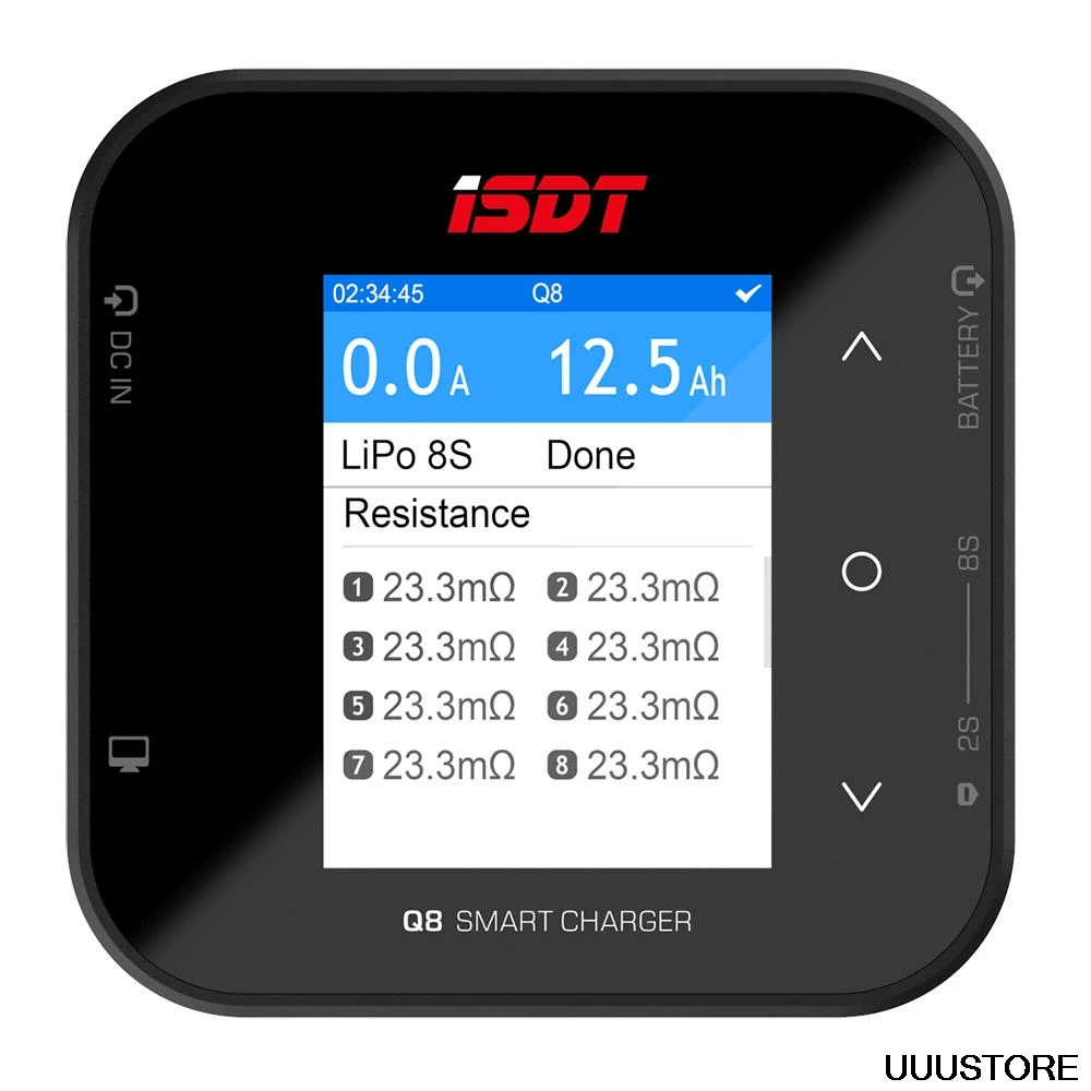 isdt q8 battgo 500 вт 20a высокомощное баланс