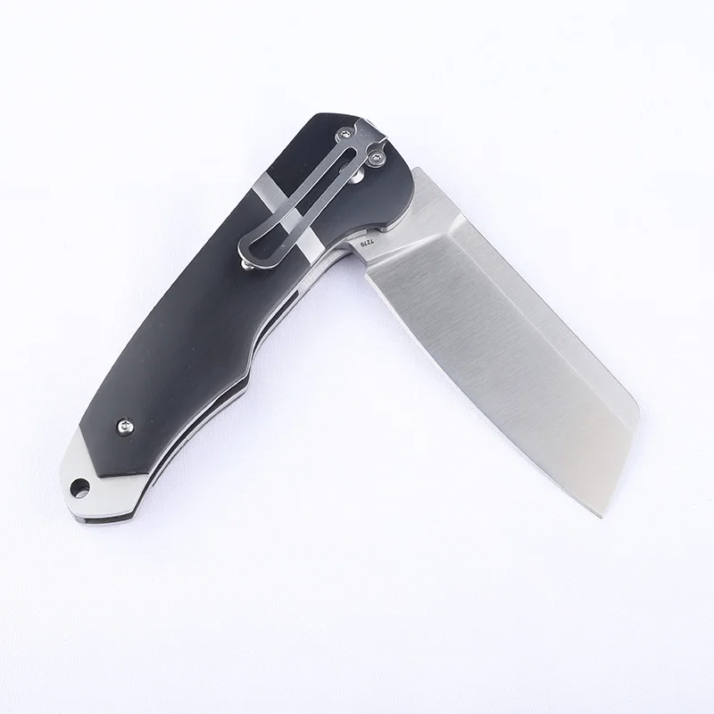 Новый складной нож CRK 7270 лезвие 8Cr13mov сталь + деревянная ручка шарикоподшипник для