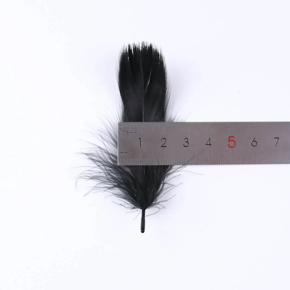 

100Pcs Dyed Fluffy Goose Feathers Wedding Dress Decoration Jewelry Making Party Accessory Small Swan Plumes For Crafts Wholesale
