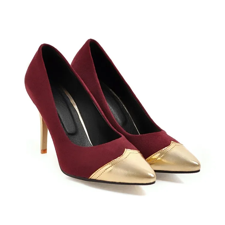 

Big Size Pointed shoes ladies high heels women shoes woman pumps