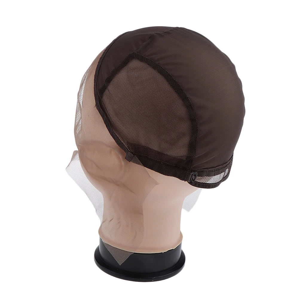 

Weaving Wig Cap Adjustable Straps for Making Wigs Lace Mesh Net Skin Color