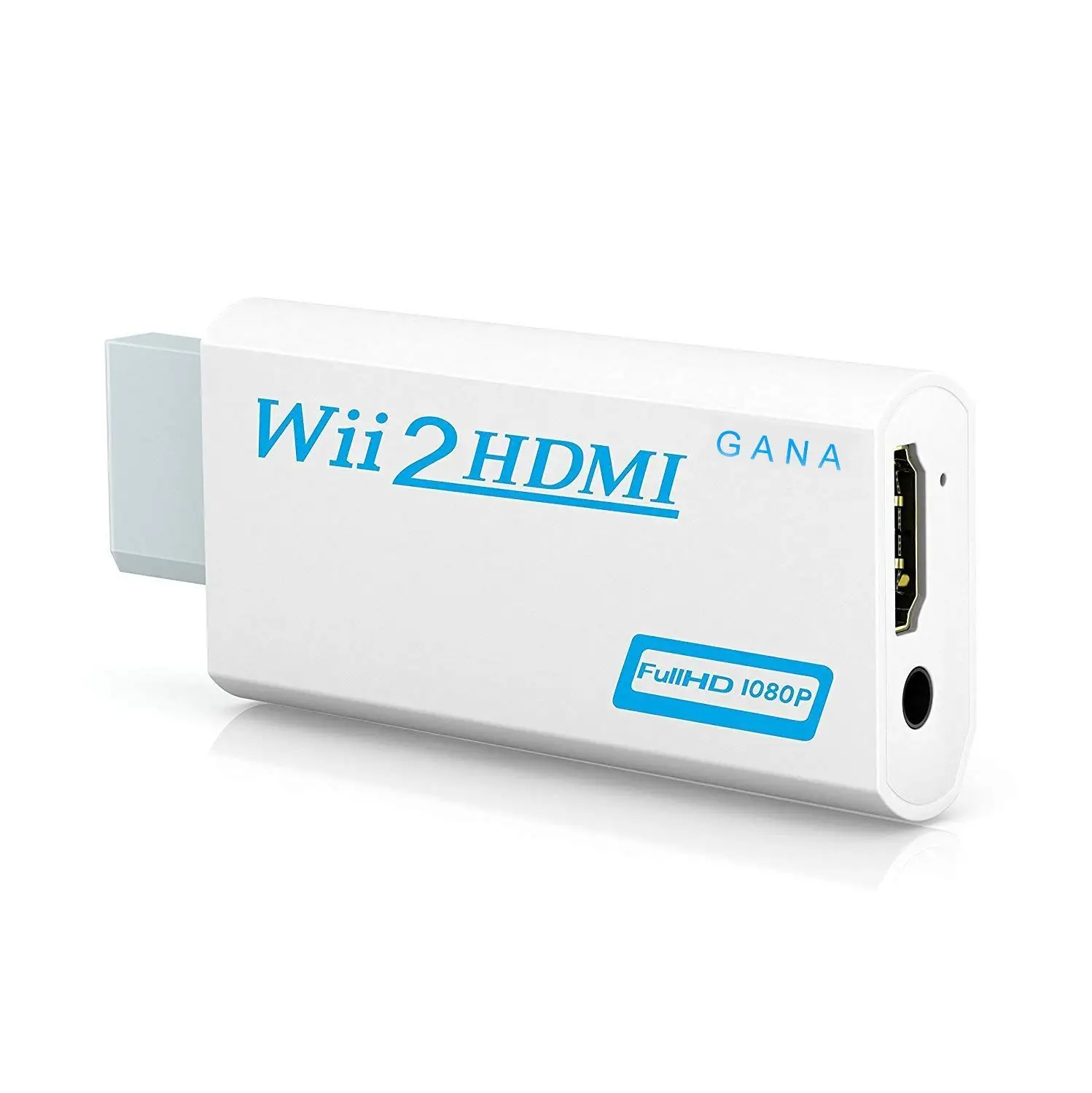 Full HD 1080P wii к HDMI конвертер адаптер wii 2HDMI конвертер 3,5 мм аудио для ПК HDTV монитор дисплей